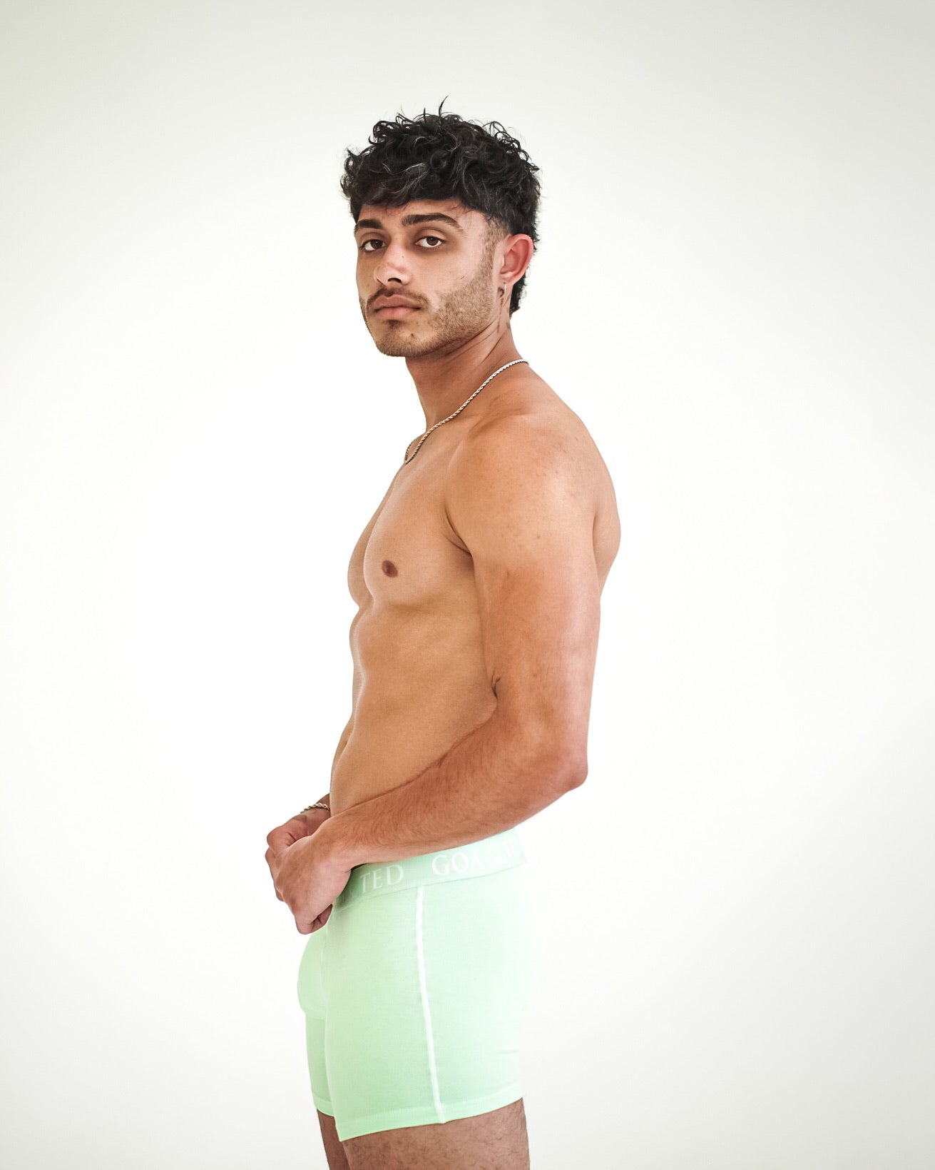 Classic Tag Mint Green GOATED Boxer Briefs