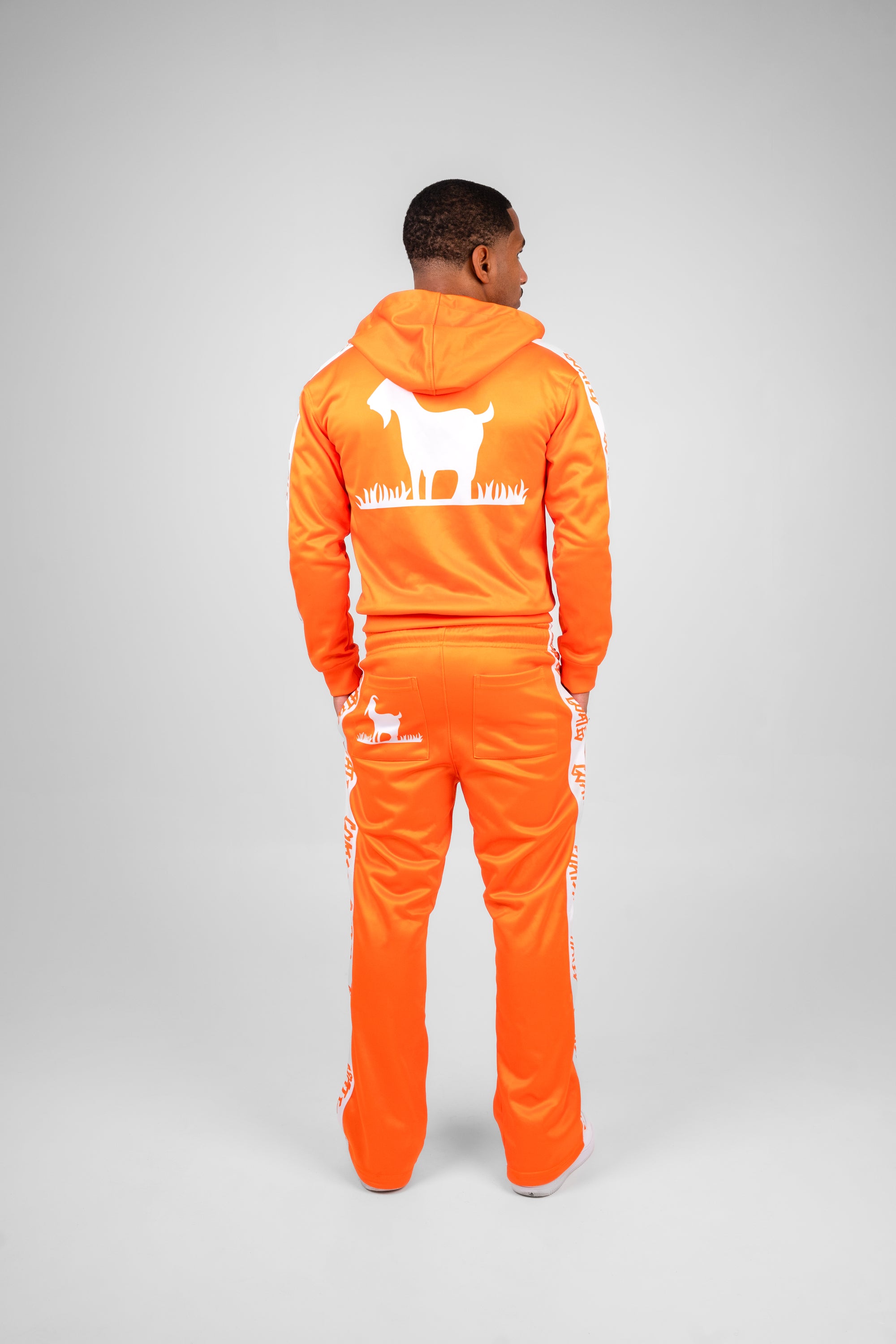 GOAT RUNNER PLUS FULL Track Suit (ORANGE)