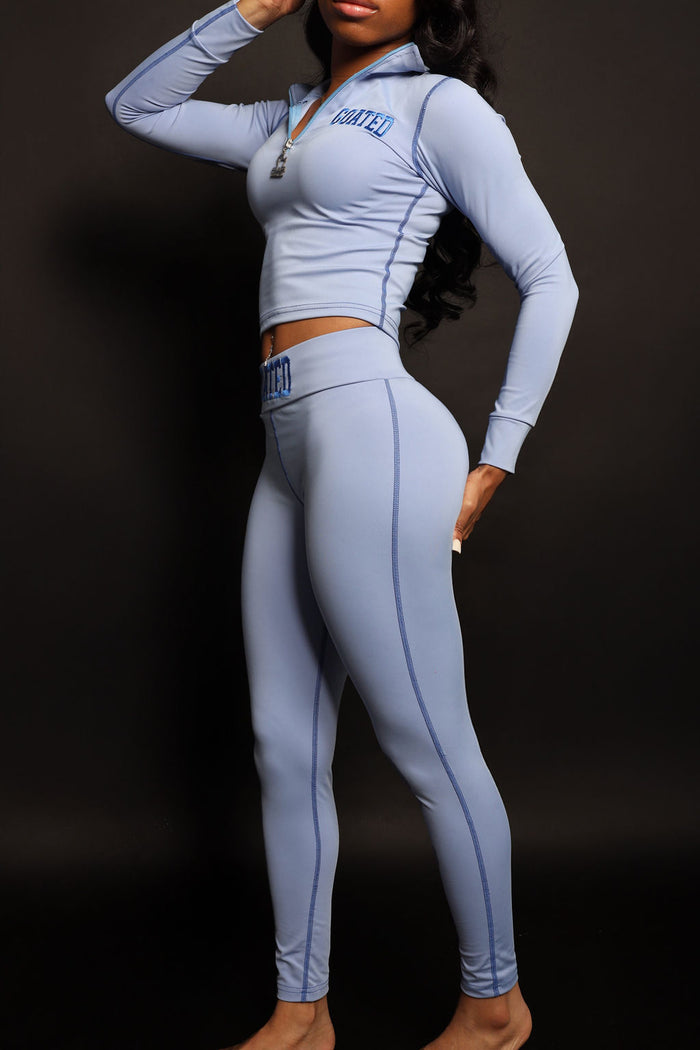 GOATED Sculpt Set in Bluebell
