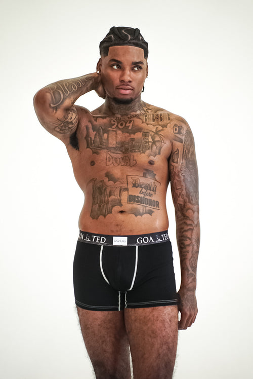 Classic Tag  Black GOATED Boxer Briefs