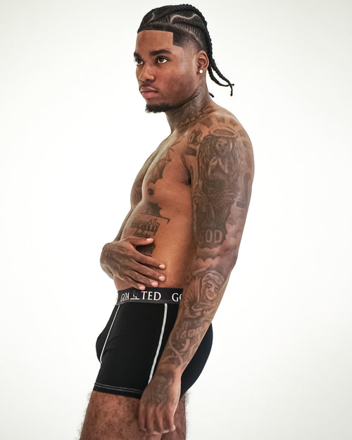 Classic Tag  Black GOATED Boxer Briefs