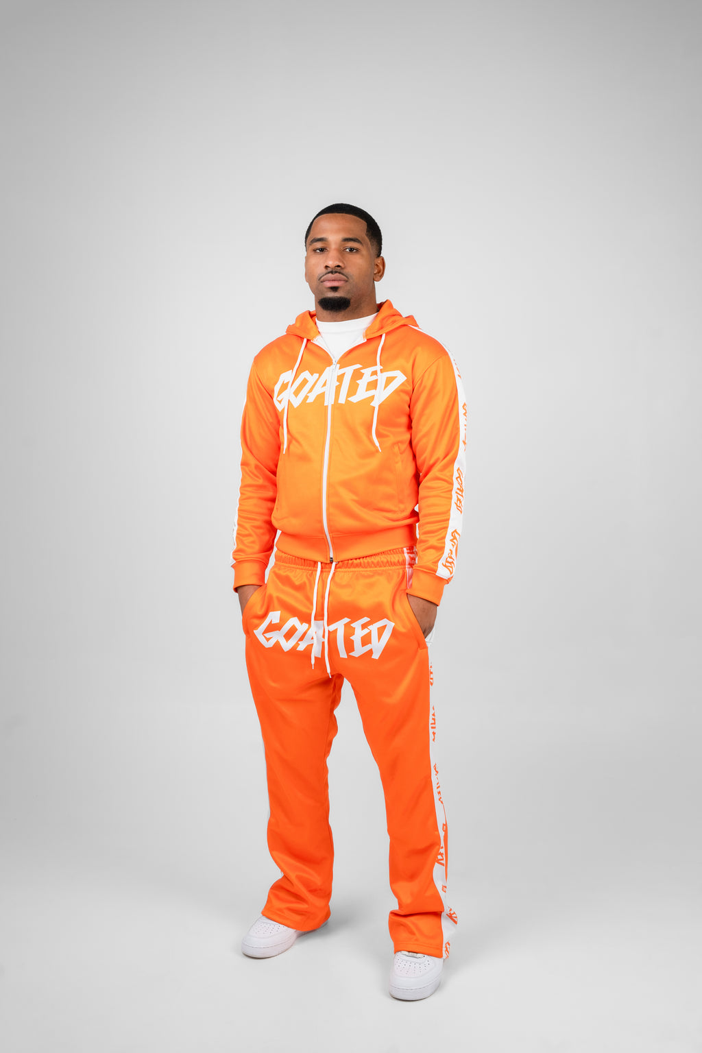 GOAT RUNNER PLUS FULL Track Suit (ORANGE)
