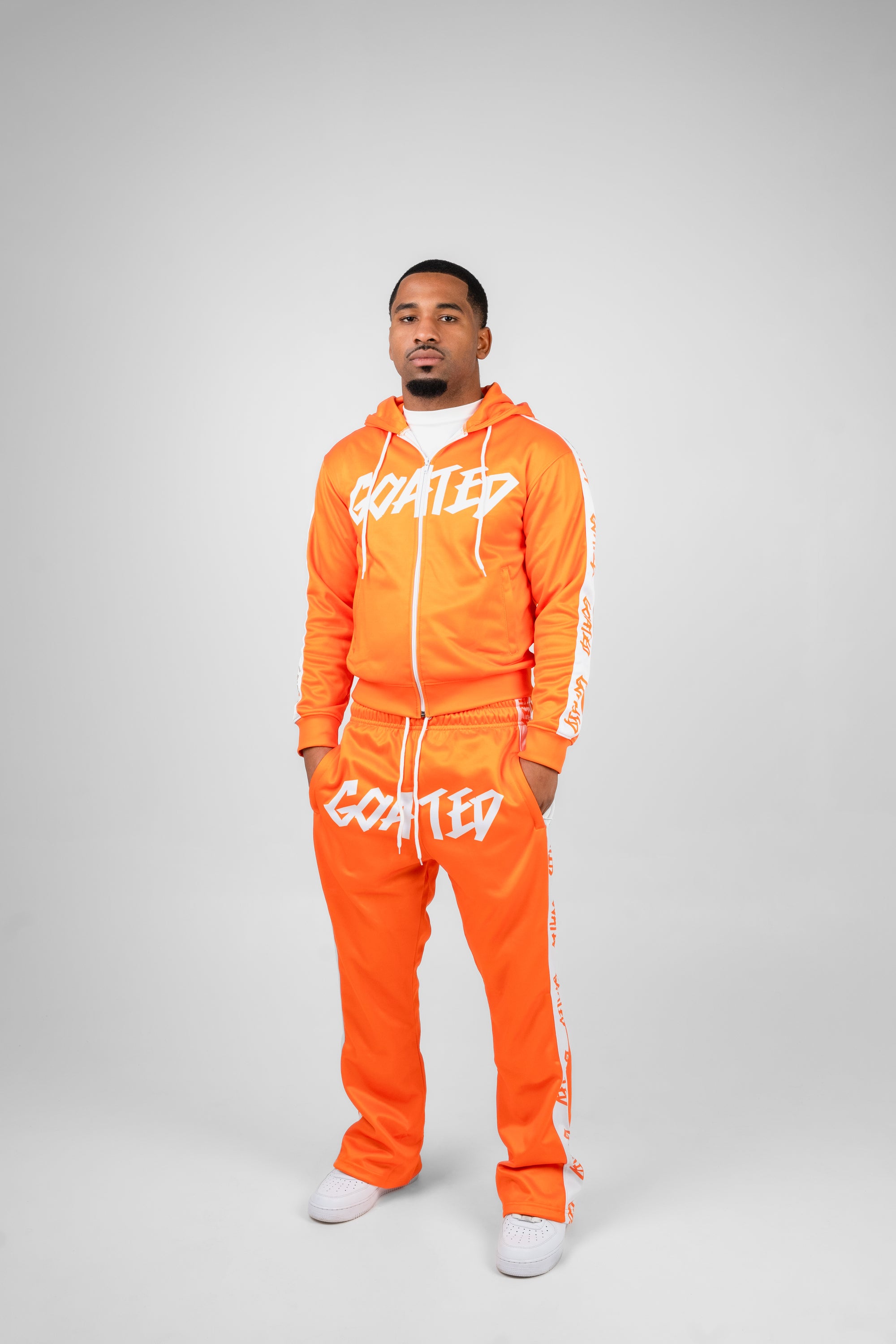 GOAT RUNNER PLUS FULL Track Suit (ORANGE)