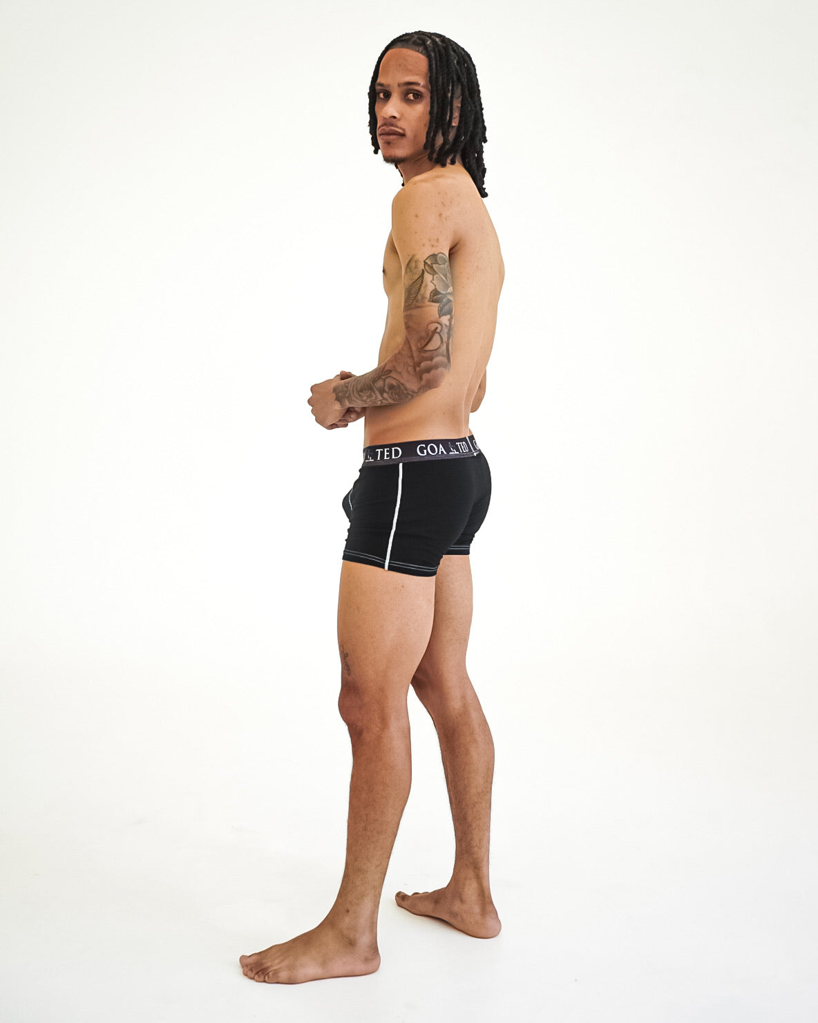 Classic Tag  Black GOATED Boxer Briefs