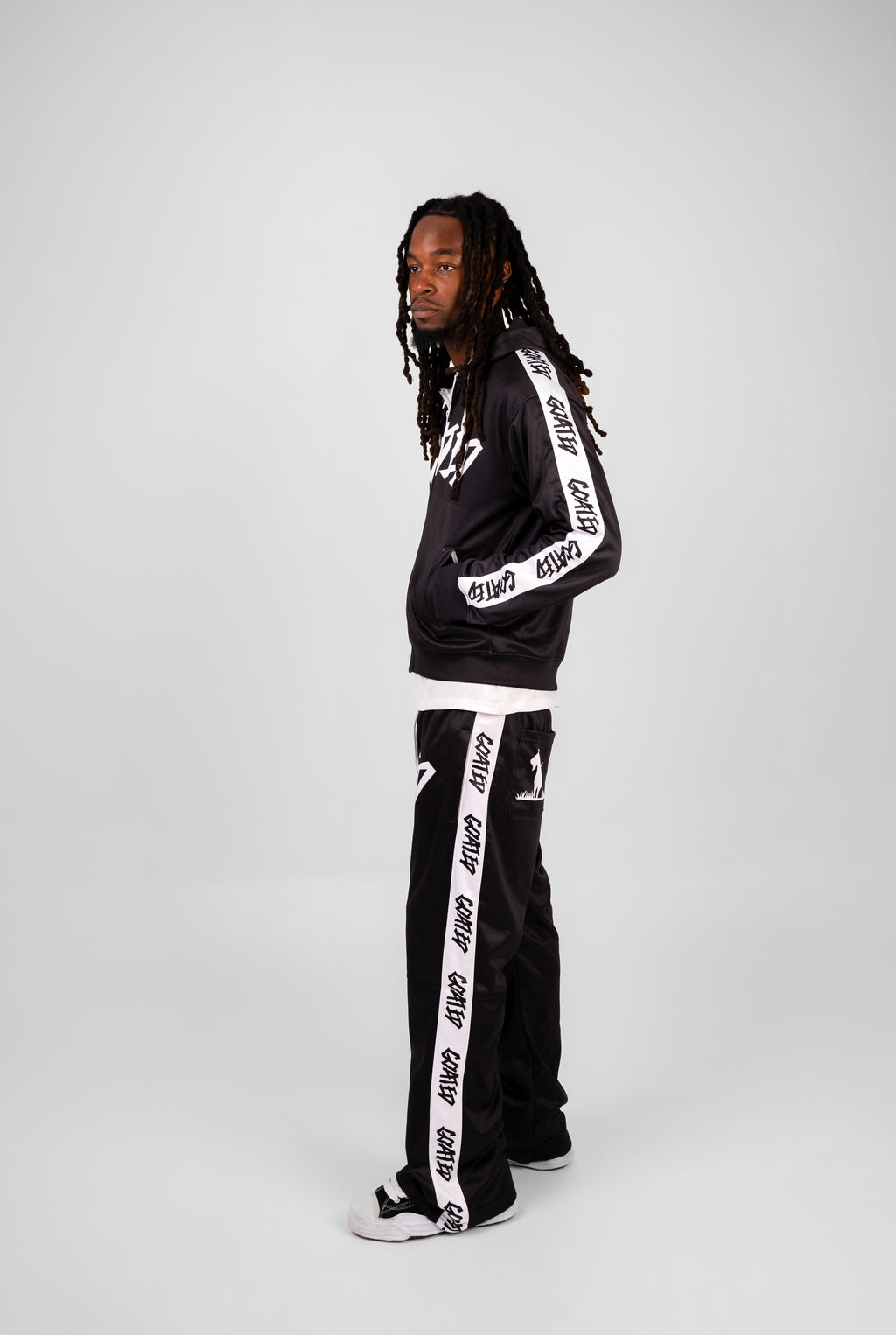GOAT RUNNER PLUS FULL TRACK SUIT (BLACK)