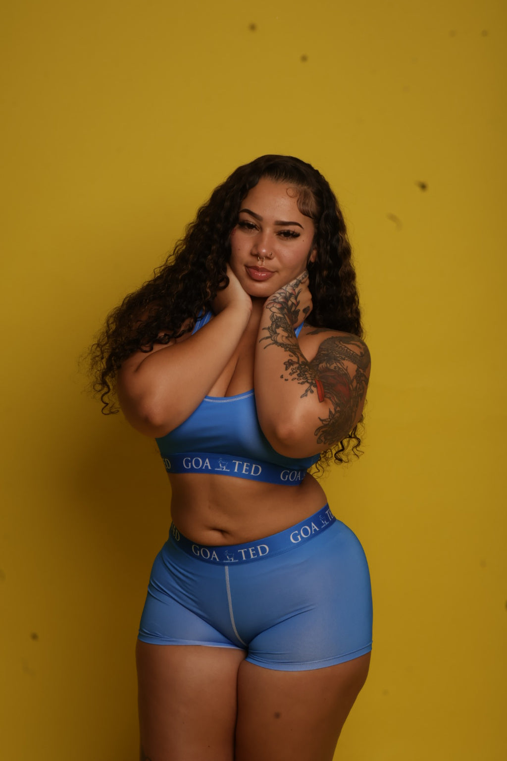 GOATED Short Set “Royal Blue”