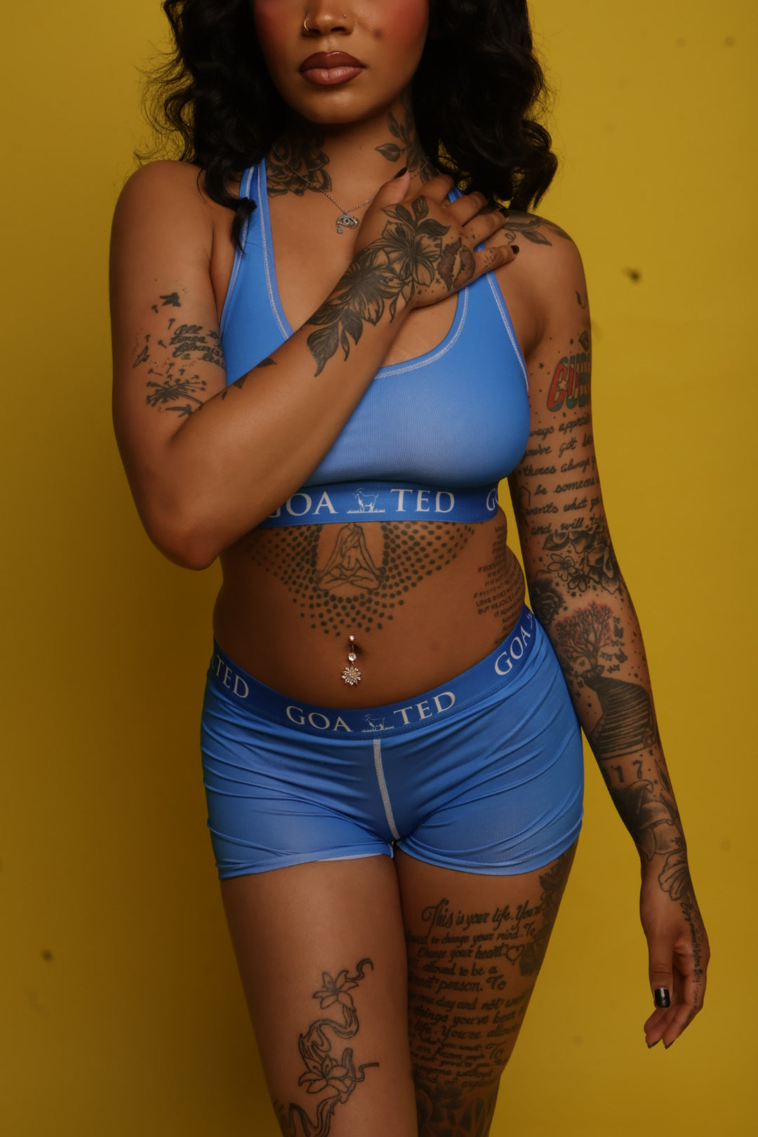 GOATED Short Set “Royal Blue”
